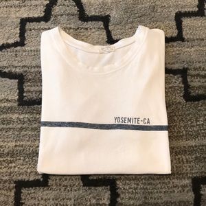 John Galt BM Yosemite-CA white tee